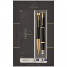 Набор ручек PARKER URBAN CORE - MUTED BLACK GT, ручка перьевая + ручка шариковая CW2093381