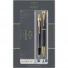 Подарочный набор PARKER: IM CORE BLACK GT - ручки перьевая и шариковая CW2093216