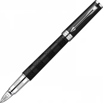 Ручка 5-й пишущий узел PARKER INGENUITY BLACK RUBBER CT, F