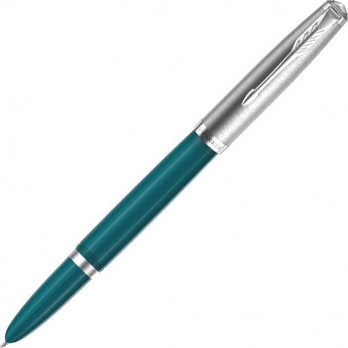 Ручка перьевая PARKER 51 CORE Teal Blue CT F CW2123506 Ручка перьевая PARKER 51 CORE Teal Blue CT F CW2123506