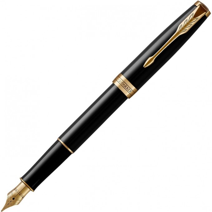 Ручка перьевая PARKER SONNET CORE F539 LAQBLACK GT F CW1931494 Ручка перьевая PARKER SONNET CORE F539 LAQBLACK GT F CW1931494