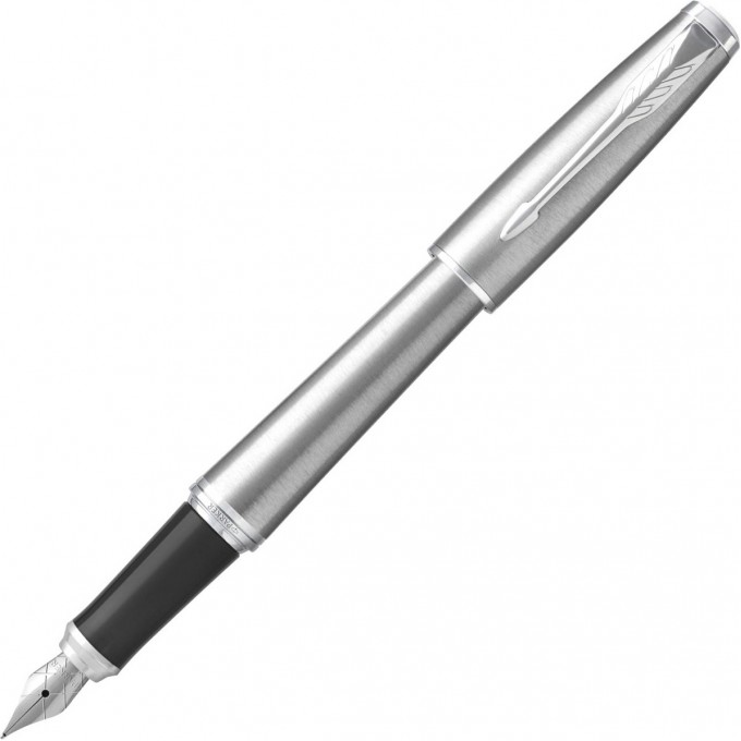 Ручка перьевая PARKER URBAN CORE F200 () Metro Metallic CT M сталь нержавеющая 1931605 Ручка перьевая PARKER URBAN CORE F200 () Metro Metallic CT M сталь нержавеющая 1931605