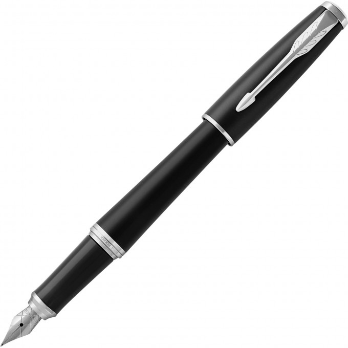 Ручка перьевая PARKER URBAN CORE MUTED BLACK CT, F 1931592 Ручка перьевая PARKER URBAN CORE MUTED BLACK CT, F 1931592