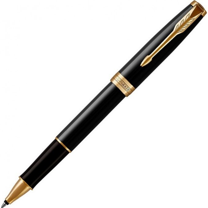 Ручка роллер PARKER SONNET CORE T539 LAQBLACK GT F CW1931496 Ручка роллер PARKER SONNET CORE T539 LAQBLACK GT F CW1931496