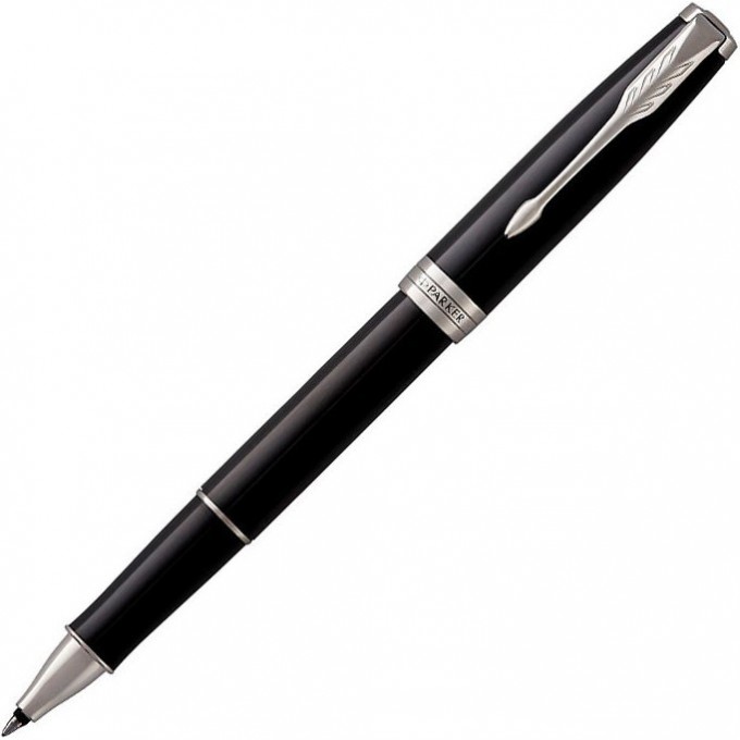 Ручка роллер PARKER SONNET CORE T539 LAQBLACK-SILVER СT F CW1931501 Ручка роллер PARKER SONNET CORE T539 LAQBLACK-SILVER СT F CW1931501