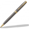 Ручка шариковая PARKER SONNET GREY CORE GT () M черный 2213679