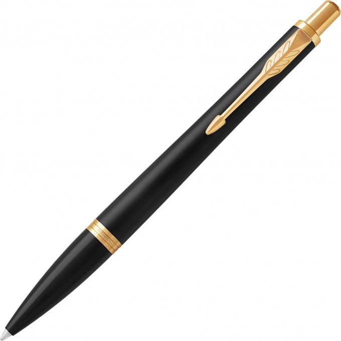 Шариковая ручка PARKER URBAN CORE MUTED BLACK GOLD GT, M 1931576 Шариковая ручка PARKER URBAN CORE MUTED BLACK GOLD GT, M 1931576